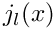 $ j_l(x)$